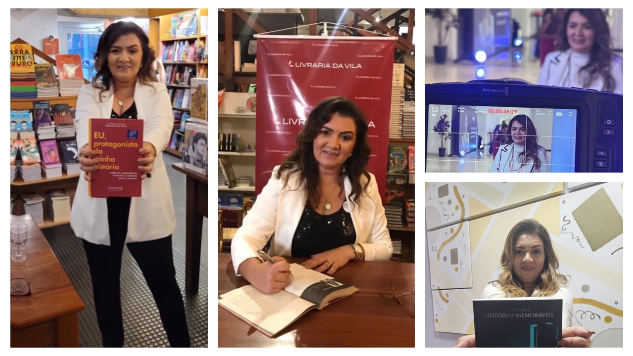 Galeria com registros profissionais de Patricia Rangel